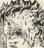Franz Maria Jansen. Untitled (Street Battle) (plate, [p. 151]) from the periodical  Zeit-Echo. Ein Kriegs-Tagebuch der Künstler, vol. 1, no. 10 (Mar 1915). 1915
