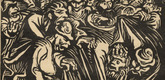 Ernst Barlach. The Cauldron (Der Kessel) (in-text plate, page 63) from Der Findling (The Foundling). 1922 (executed 1921)