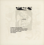 Vasily Kandinsky. Vignette next to "Spring" (Vignette bei "Lenz") (headpiece, folio 51 verso) from Klänge (Sounds). (1913)