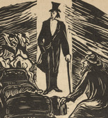 Ernst Barlach. The Esteemed Master (Der hohe Herr) (in-text plate, page 66) from Der Findling (The Foundling). 1922 (executed 1921)