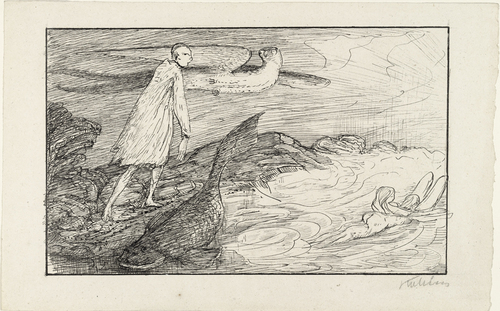 Alfred Kubin. In a Dream (Im Traum). (c. 1903)