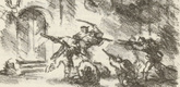 Werner Paul Schmidt. Untitled (Close Quarter Combat) (plate, [p. 167]) from the periodical  Zeit-Echo. Ein Kriegs-Tagebuch der Künstler, vol. 1, no. 11 (Mar 1915). 1915