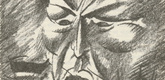 Edwin Scharff. Untitled (Mongol's Head) (plate, [p. 179]) from the periodical  Zeit-Echo. Ein Kriegs-Tagebuch der Künstler, vol. 1, no. 12 (Apr 1915). 1915