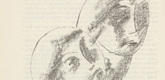 Edwin Scharff. Untitled (Two Women's Heads) (plate, [p. 220]) from the periodical  Zeit-Echo. Ein Kriegs-Tagebuch der Künstler, vol. 1, no. 15 (May 1915). 1915
