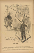Max Liebermann. The English Miscalculation (Der englische Rechenfehler) (in-text plate, p. 28) from the periodical Kriegszeit. Künstlerflugblätter, vol. 1, no. 7 (7 Oct 1914). 1914