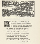 Max Unold. Untitled (Infantrymen's Camp) (headpiece, p. 225) from the periodical  Zeit-Echo. Ein Kriegs-Tagebuch der Künstler, vol. 1, no. 15 (May 1915). 1915