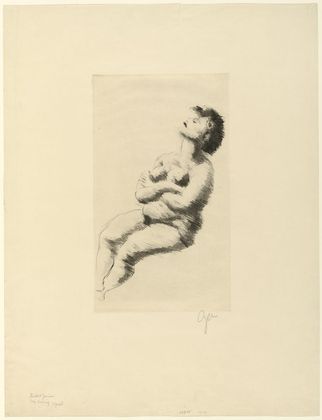 Robert Genin. Seated Nude. unknown