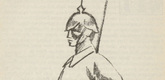 Edwin Scharff. Cavalryman (Schwerer Reiter) (plate, [p. 233]) from the periodical  Zeit-Echo. Ein Kriegs-Tagebuch der Künstler, vol. 1, no. 16 (June 1915). 1915