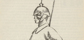 Edwin Scharff. Cavalryman (Schwerer Reiter) (plate, [p. 233]) from the periodical  Zeit-Echo. Ein Kriegs-Tagebuch der Künstler, vol. 1, no. 16 (June 1915). 1915