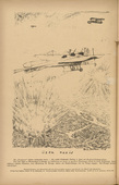 Erich Büttner. Over Paris (Über Paris) (in-text plate, p. 32) from the periodical Kriegszeit. Künstlerflugblätter, vol. 1, no. 8 (14 Oct 1914). 1914