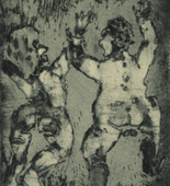 Emil Nolde. Joy in Life (Lebensfreude) from the series Fantasies (Phantasien). (1905)