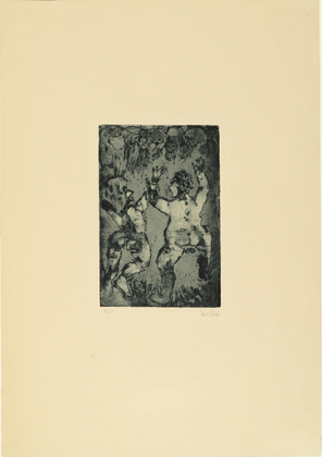 Emil Nolde. Joy in Life (Lebensfreude) from the series Fantasies (Phantasien). (1905)