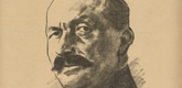 Friedrich Feigl. Von Stein, Infantry General (Von Stein, Infantriegeneral) (in-text plate, p. 33) from the periodical Kriegszeit. Künstlerflugblätter, vol. 1, no. 9 (21 Oct 1914). 1914