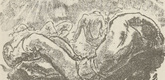 Willi Geiger. Untitled (Wounded Men) (plate, [p. 250]) from the periodical  Zeit-Echo. Ein Kriegs-Tagebuch der Künstler, vol. 1, no. 17 (June 1915). 1915