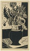 Josef Scharl. Sunflowers in a Tall Vase (Sonnenblumen in hoher Vase). 1935