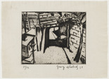 Georg Ehrlich. Railroad Crossing (Eisenbahnüberführung). 1921