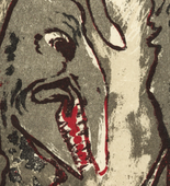 Emil Nolde. Mythical Creatures (Fabelwesen) from Das graphische Werk von Emil Nolde 1910-1925. (1926, published 1927)
