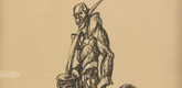 Otto Hettner. Nikolai's Ride to Victory (Nikolais Ausritt zum Sieg) (in-text plate, p. 37) from the periodical Kriegszeit. Künstlerflugblätter, vol. 1, no. 10 (28 Oct 1914). 1914