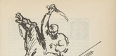 Franz Reinhardt. Untitled (Battle Rider Against Man) (plate, [p. 271]) from the periodical  Zeit-Echo. Ein Kriegs-Tagebuch der Künstler, vol. 1, no. 18 (July 1915). 1915