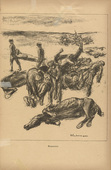 Max Liebermann. Samaritan (Samariter) (plate, p. 39) from the periodical Kriegszeit. Künstlerflugblätter, vol. 1, no. 10 (28 Oct 1914). 1914
