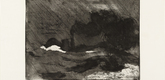 Emil Nolde. Steamer (large, dark) (Dampfer [gr. dkl.]). 1910