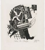 Otto Dix. Street Noise (Lärm der Strasse) from the portfolio Nine Woodcuts (Neun Holzschnitte). (1920, dated 1921, published 1922)