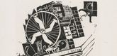 Otto Dix. Street Noise (Lärm der Strasse) from the portfolio Nine Woodcuts (Neun Holzschnitte). (1920, dated 1921, published 1922)