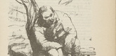 Walther Teutsch. Untitled (The Sick Soldier) (plate, [p. 289]) from the periodical  Zeit-Echo. Ein Kriegs-Tagebuch der Künstler, vol. 1, no. 19 (July 1915). 1915