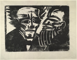 Emil Nolde. Doctors (Doktoren). (1922)