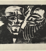Emil Nolde. Doctors (Doktoren). (1922)