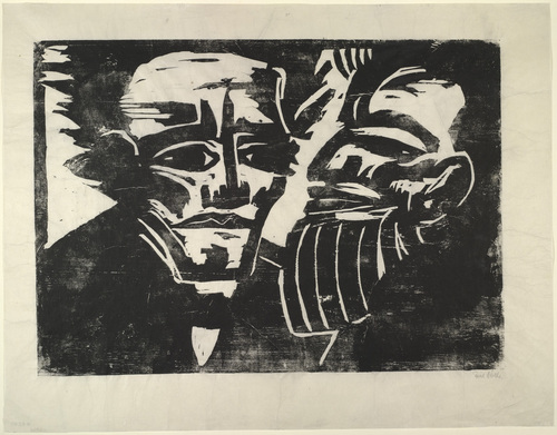 Emil Nolde. Doctors (Doktoren). (1922)