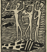 Oskar Kokoschka. Die träumenden Knaben (The Dreaming Boys). 1917 (prints executed 1907-08)