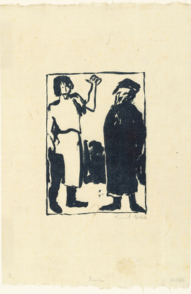 Emil Nolde. Theater (Theater). (1911)
