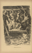 Georg Greve-Lindau. Nighttime Spadework (Nächtliche Pionierarbeit) (plate, p. 46) from the periodical Kriegszeit. Künstlerflugblätter, vol. 1, no. 12 (11 Nov 1914). 1914