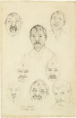 Lovis Corinth. Self-Portraits (Selbstbildnisse). 1902