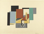 Max Burchartz. Construction with the Letter "B" (Konstruktion mit "B"). 1923-24