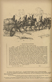 Karl Walser. With the Munitions Column (Bei der Munitionskolonne) (headpiece, p. 48) from the periodical Kriegszeit. Künstlerflugblätter, vol. 1, no. 12 (11 Nov 1914). 1914