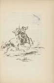 Werner Paul Schmidt. Untitled (Storming Rider) (plate, [p. 313]) from the periodical  Zeit-Echo. Ein Kriegs-Tagebuch der Künstler, vol. 1, no. 21 (Aug 1915). 1915