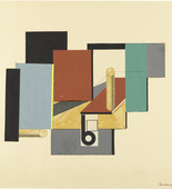 Max Burchartz. Construction with the Letter "B" (Konstruktion mit "B"). 1923-24