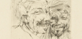 Emil Nolde. Scoundrels (Lumpen). 1898, printed c. 1907