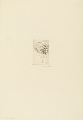 Emil Nolde. Scoundrels (Lumpen). 1898, printed c. 1907