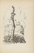 Dora Brandenburg-Polster. Untitled (Self-destruction) (plate, [p. 323]) from the periodical  Zeit-Echo. Ein Kriegs-Tagebuch der Künstler, vol. 1, no. 21 (Aug 1915). 1915