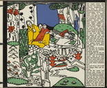 Oskar Kokoschka. The Sleepers (Die Schlafenden) (in-text plate, folio 8) from Die träumenden Knaben (The Dreaming Boys). 1917 (executed 1907-08)