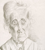Otto Dix. Old Woman (Alte Dame). 1932