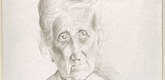Otto Dix. Old Woman (Alte Dame). 1932