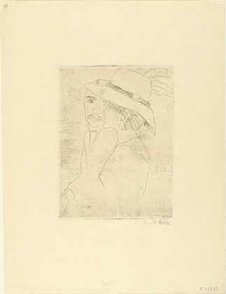 Emil Nolde. Couple (Paar). (1911)