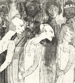 Emil Nolde. Slaves (Sklaven). (1918)