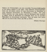 Max Unold. Untitled (Execution) (tailpiece, p. 22) from the periodical  Zeit-Echo. Ein Kriegs-Tagebuch der Künstler, vol. 1, no. 2 (Sept 1914). 1914