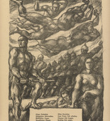 Otto Hettner. To the Fainthearted Ones (Den Kleinmütigen) (plate, p. 61) from the periodical Kriegszeit. Künstlerflugblätter, vol. 1, no. 15 (2 Dec 1914). 1914
