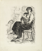 Max Beckmann. Model (Modell). 1911 (published c. 1917)